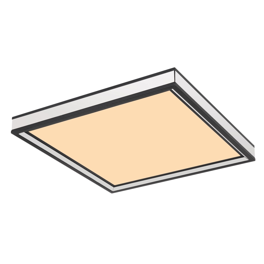 Globo - LED Griestu lampa LED/12W/230V 30x30 cm melna/balta