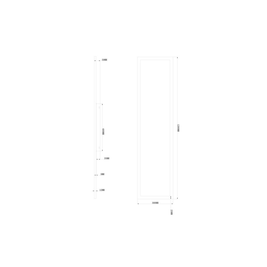 Globo - Virsapmetuma panelis LED/40W/230V