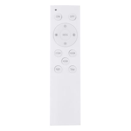 Globo - LED Aptumšojama griestu lampa LED/40W/230V 2700-6500K d. 60 cm + tālvadības pults brūna/pelēka