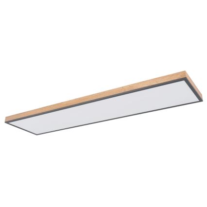 Globo - LED Aptumšojama griestu lampa LED/36W/230V 2700-6500K + tālvadības pults brūna/pelēka
