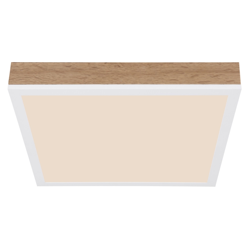 Globo - LED Griestu lampa LED/12W/230V 30x30 cm brūna