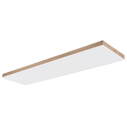 Globo - LED Aptumšojama griestu lampa LED/36W/230V 2700-6500K + tālvadības pults brūna/balta