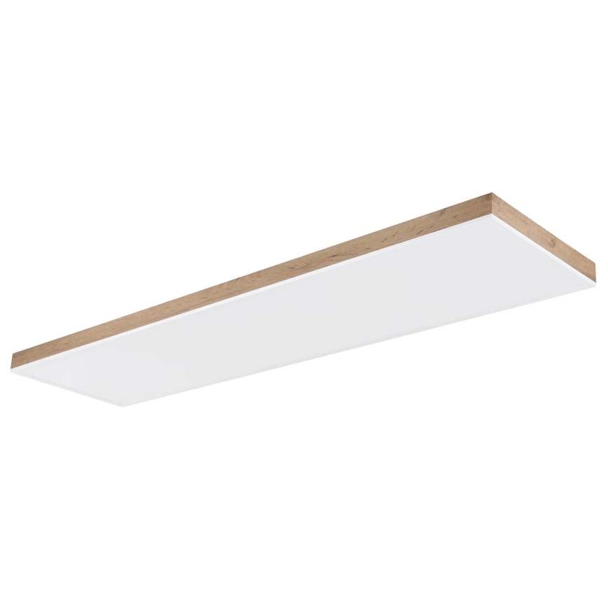 Globo - LED Aptumšojama griestu lampa LED/36W/230V 2700-6500K + tālvadības pults brūna/balta