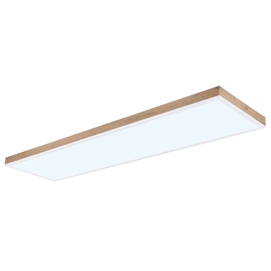 Globo - LED Aptumšojama griestu lampa LED/36W/230V 2700-6500K + tālvadības pults brūna/balta