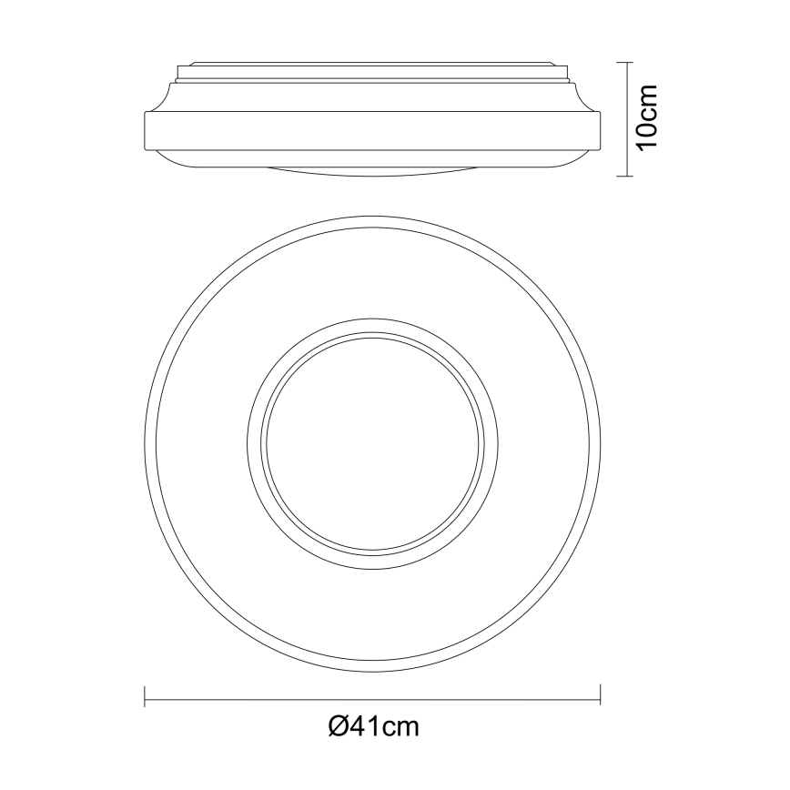 Globo - LED Griestu lampa LED/24W/230V