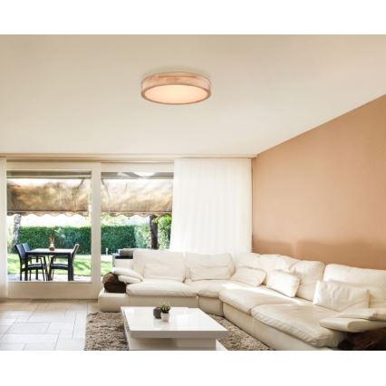 Globo - LED Aptumšojama griestu lampa LED/24W/230V 3000-6000K + tālvadības pults