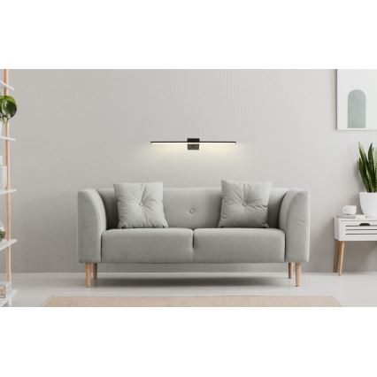 Globo - LED Attēla lampa LED/12W/230V 61,5 cm melna