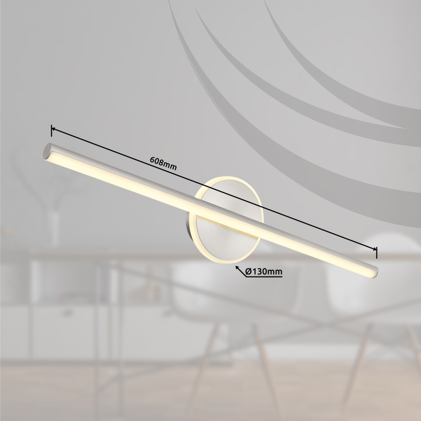 Globo - LED Vannas istabas spoguļa apgaismojums LED/10W/230V 60,8 cm IP44 spīdīgi hromēts