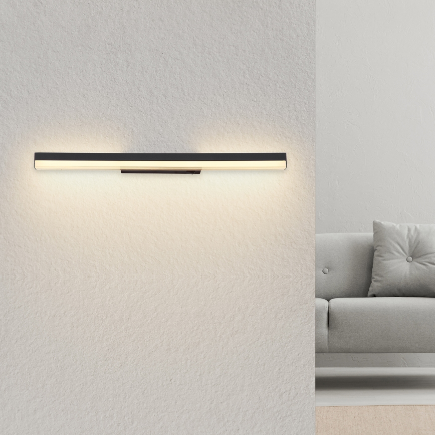 Globo - LED Sienas lampa LED/12W/230V 3000/6000K 60 cm melna