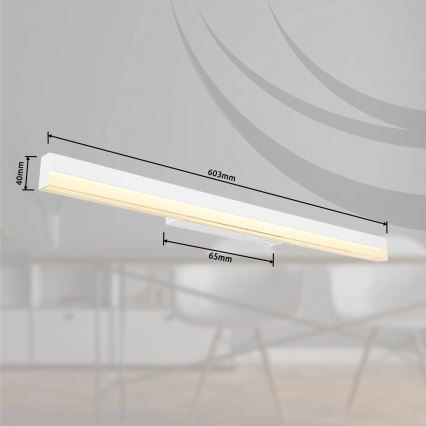 Globo - LED Sienas lampa LED/12W/230V 3000/6000K 60 cm balta