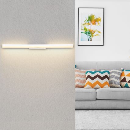 Globo - LED Sienas lampa LED/18W/230V 3000/6000K 80 cm balta