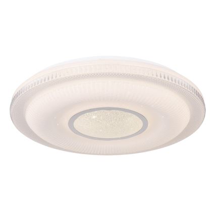 Globo - LED regulējams griestu gaismeklis LED/30W/230V 3000-6500K diam. 50 cm balts Wi-Fi Tuya + tālvadība
