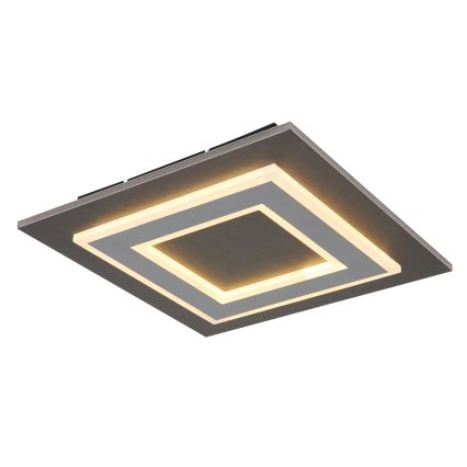 Globo - LED Griestu lampa LED/24W/230V 3000K 32x32 cm antracīta