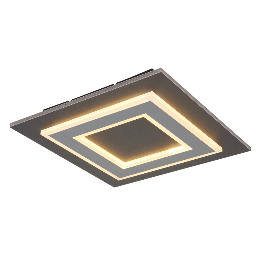 Globo - LED Griestu lampa LED/24W/230V 3000K 32x32 cm antracīta