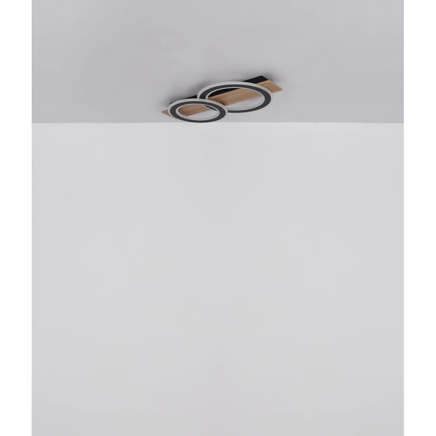 Globo - LED Griestu lampa LED/40W/230V brūna