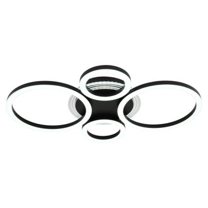 Globo - LED griestu gaismeklis LED/40W/230V 2700/4500/6500K Ø 35,5x53 cm melns