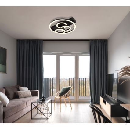 Globo - LED Aptumšojama griestu lampa LED/40W/230V 2700-6500K d. 35x33 cm + tālvadības pults