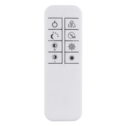 Globo - LED regulējams griestu gaismeklis LED/30W/230V 2700-6500K diam. 52,5 cm melns + tālvadības pults