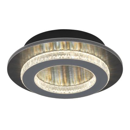 Globo - LED griestu gaismeklis LED/12W/230V 3000/4000/6500K Ø 20 cm antracīts