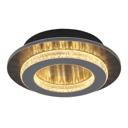 Globo - LED griestu gaismeklis LED/12W/230V 3000/4000/6500K Ø 20 cm antracīts