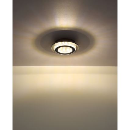 Globo - LED griestu gaismeklis LED/12W/230V 3000/4000/6500K Ø 20 cm antracīts