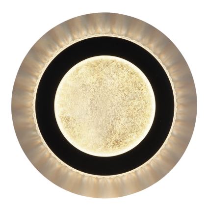 Globo - LED griestu lampa LED/12W/230V 3000/4000/6500K Ø 20 cm melna