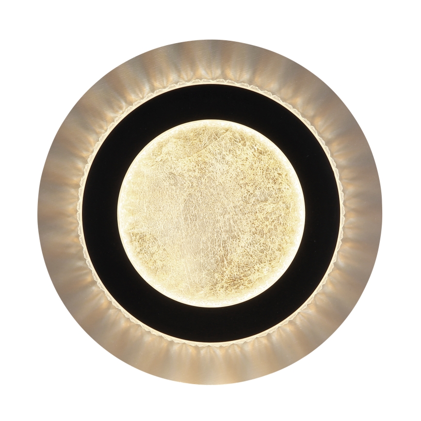 Globo - LED griestu lampa LED/12W/230V 3000/4000/6500K Ø 20 cm melna