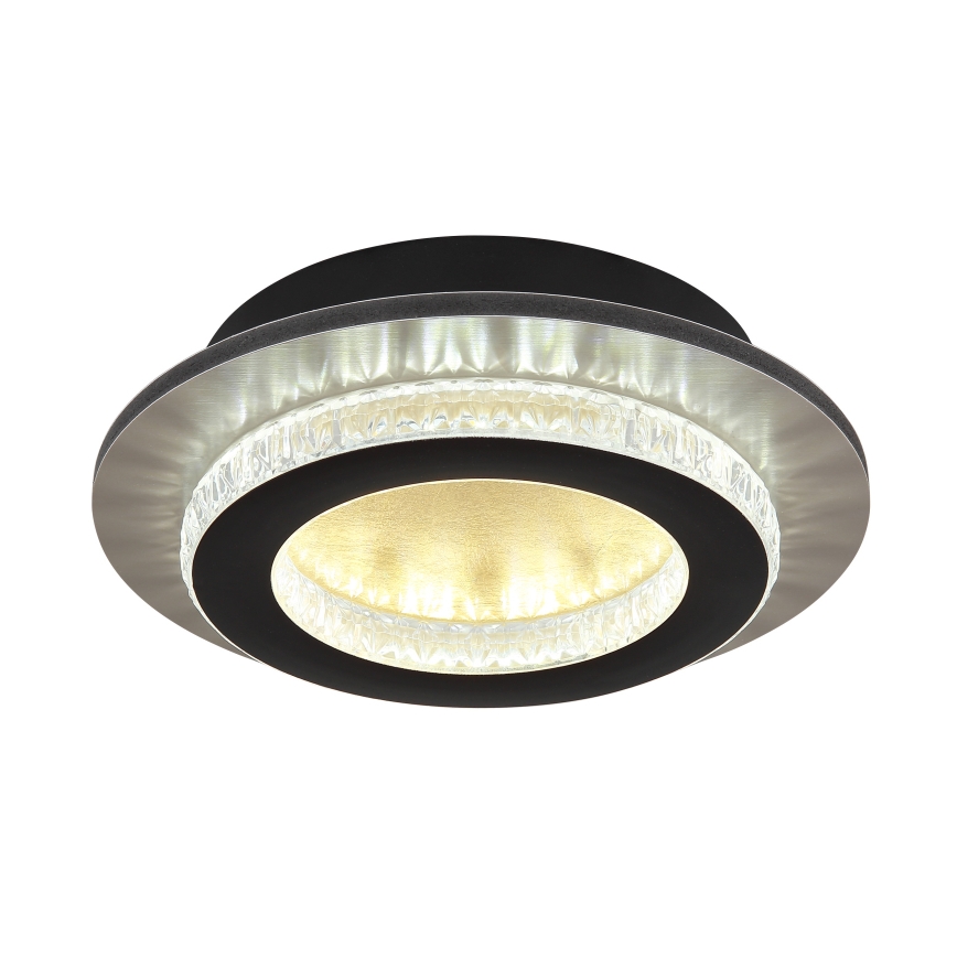 Globo - LED griestu lampa LED/12W/230V 3000/4000/6500K Ø 20 cm melna