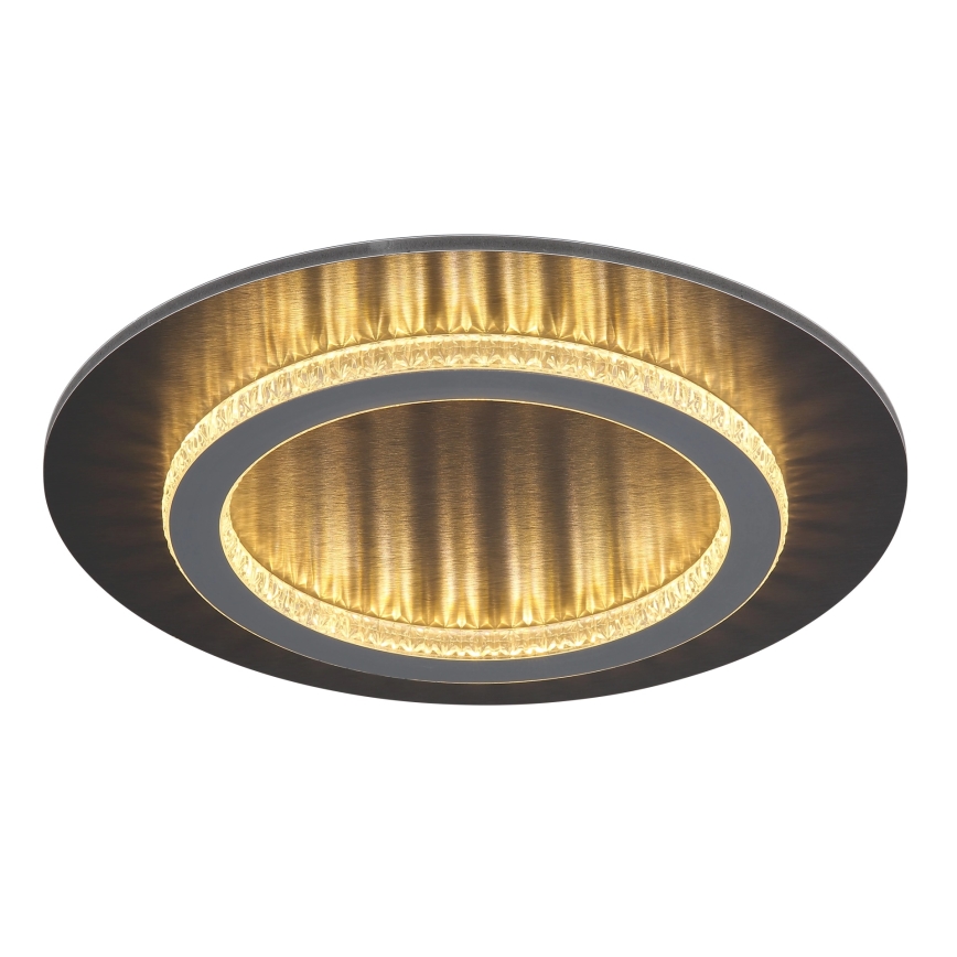 Globo - LED griestu gaismeklis LED/24W/230V 3000/4000/6500K Ø 35 cm antracīts