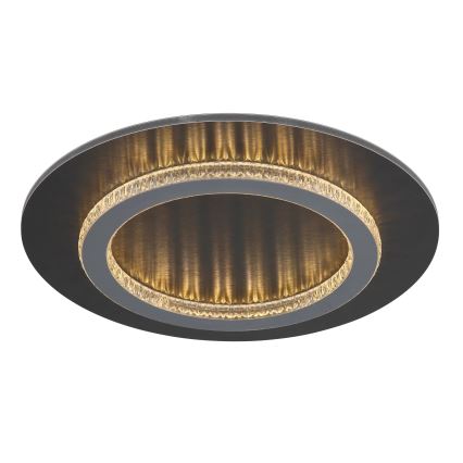 Globo - LED griestu gaismeklis LED/24W/230V 3000/4000/6500K Ø 35 cm antracīts