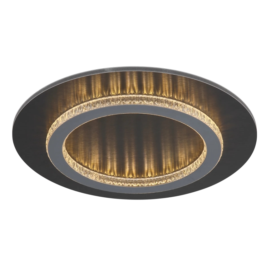 Globo - LED griestu gaismeklis LED/24W/230V 3000/4000/6500K Ø 35 cm antracīts