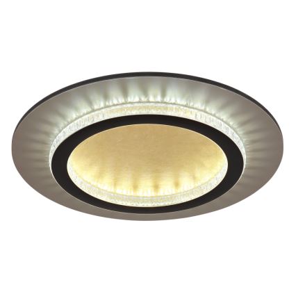 Globo - LED griestu gaismeklis LED/24W/230V 3000/4000/6500K Ø 35 cm melns