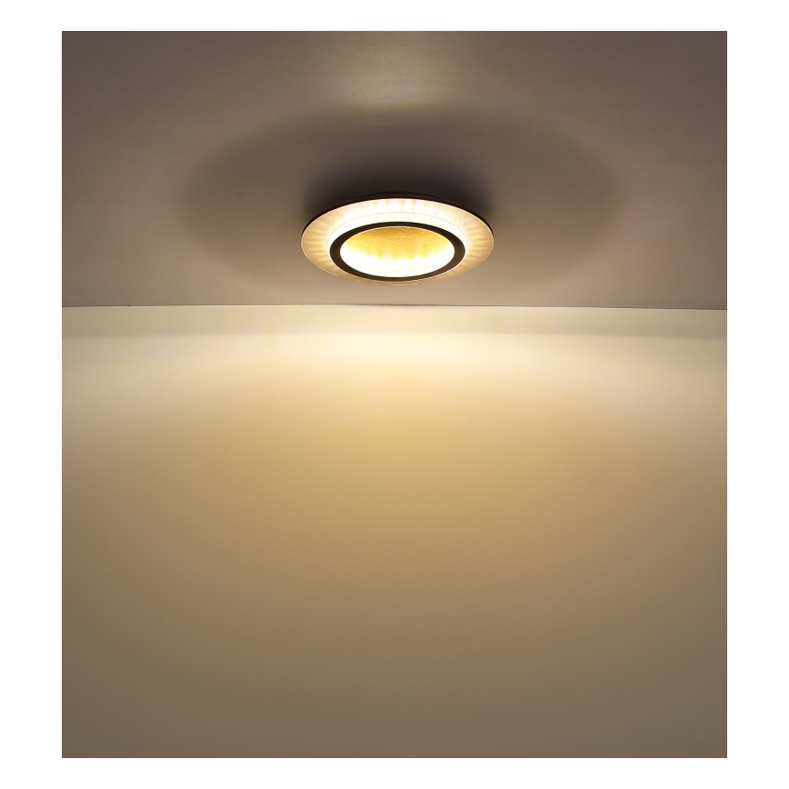 Globo - LED griestu gaismeklis LED/24W/230V 3000/4000/6500K Ø 35 cm melns