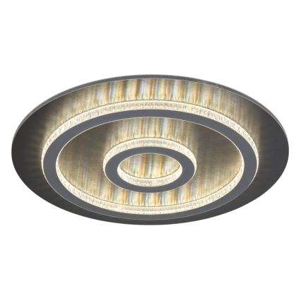 Globo - LED dimmējams griestu gaismeklis LED/40W/230V 3000-6500K Ø45 cm antracīts + ar tālvadības pulti