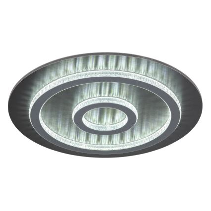 Globo - LED dimmējams griestu gaismeklis LED/40W/230V 3000-6500K Ø45 cm antracīts + ar tālvadības pulti