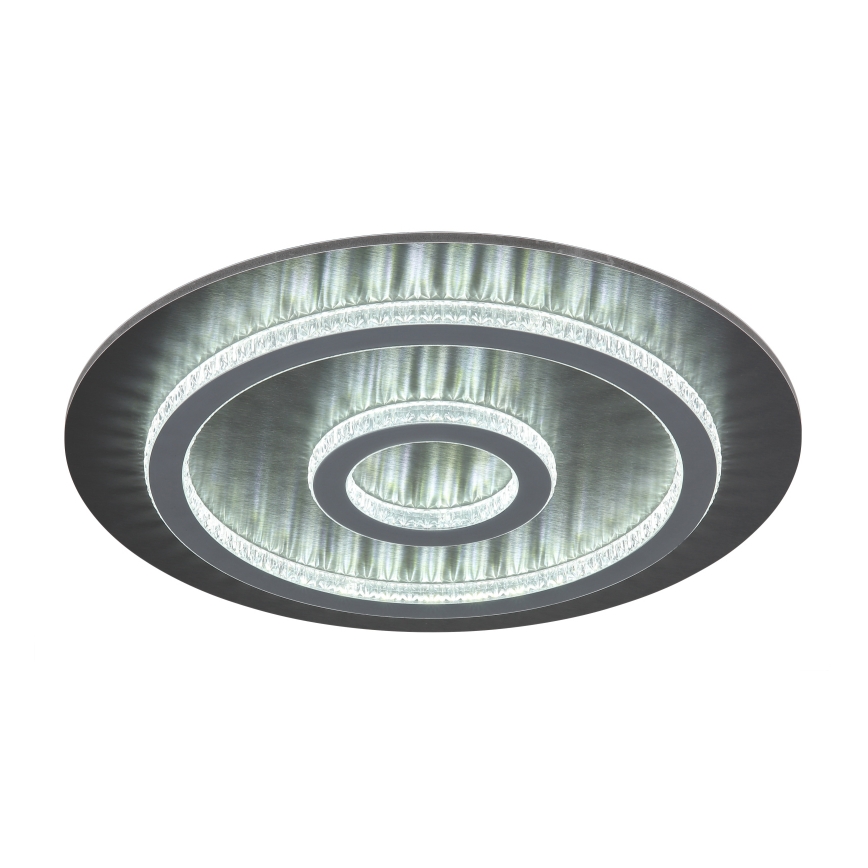 Globo - LED dimmējams griestu gaismeklis LED/40W/230V 3000-6500K Ø45 cm antracīts + ar tālvadības pulti