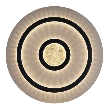 Globo - regulējama LED griestu lampa LED/40W/230V 3000-6500K Ø 45 cm melna + tālvadība