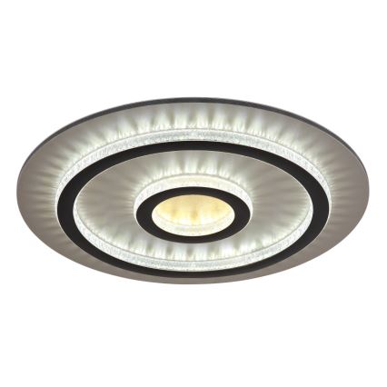Globo - regulējama LED griestu lampa LED/40W/230V 3000-6500K Ø 45 cm melna + tālvadība