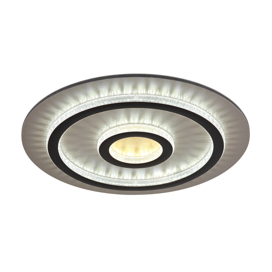 Globo - regulējama LED griestu lampa LED/40W/230V 3000-6500K Ø 45 cm melna + tālvadība