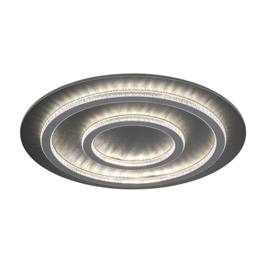 Globo - LED aptumšojama griestu lampa LED/60W/230V 3000-6500K Ø 55 cm antracīts ar tālvadības pulti