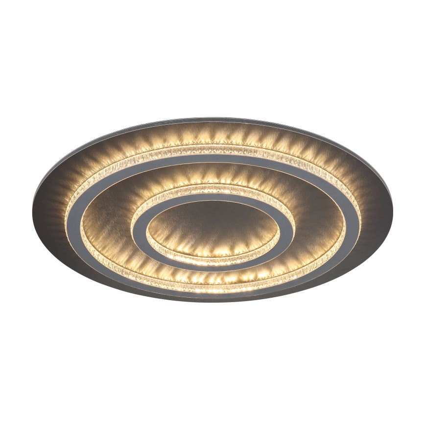 Globo - LED aptumšojama griestu lampa LED/60W/230V 3000-6500K Ø 55 cm antracīts ar tālvadības pulti