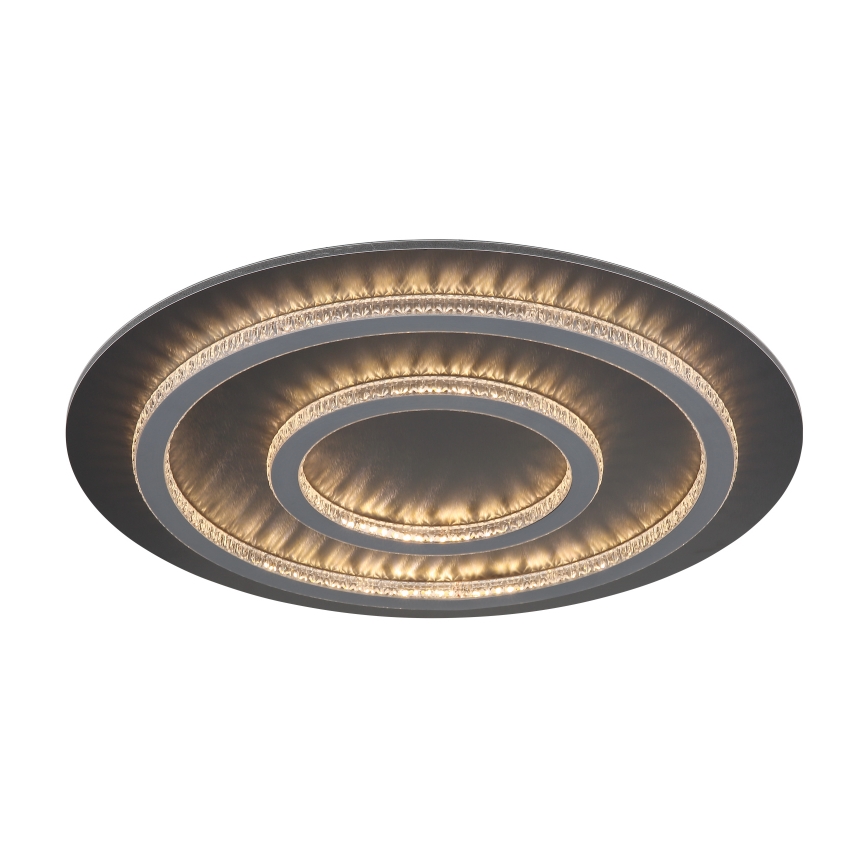 Globo - LED aptumšojama griestu lampa LED/60W/230V 3000-6500K Ø 55 cm antracīts ar tālvadības pulti