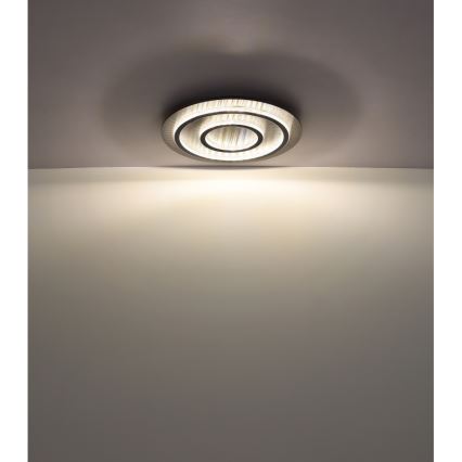 Globo - LED aptumšojama griestu lampa LED/60W/230V 3000-6500K Ø 55 cm antracīts ar tālvadības pulti