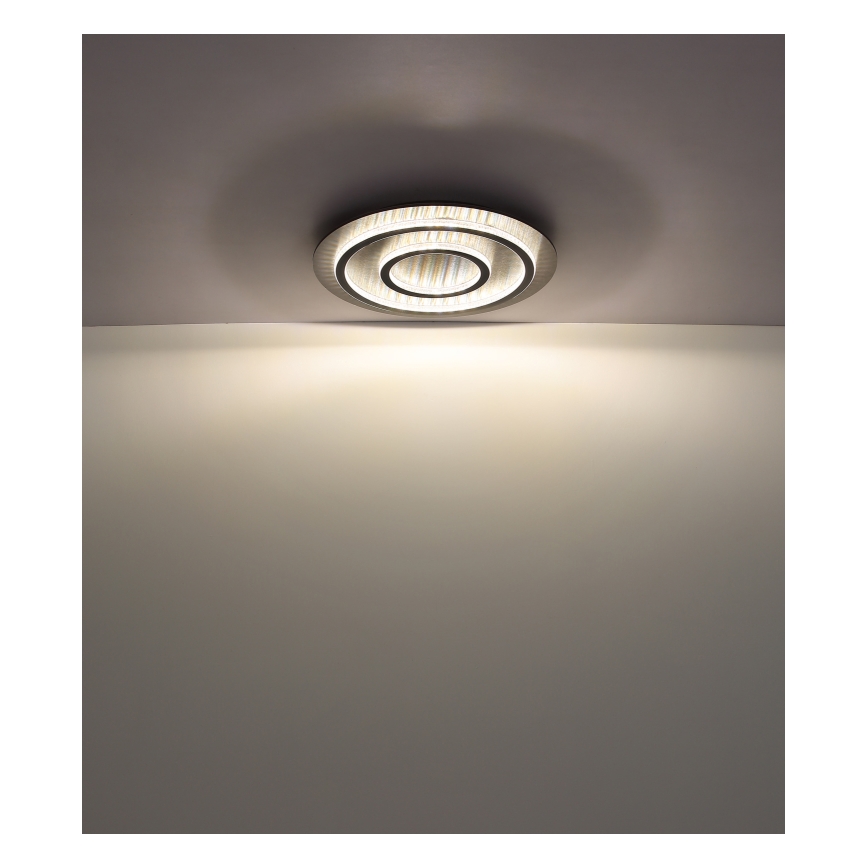 Globo - LED aptumšojama griestu lampa LED/60W/230V 3000-6500K Ø 55 cm antracīts ar tālvadības pulti