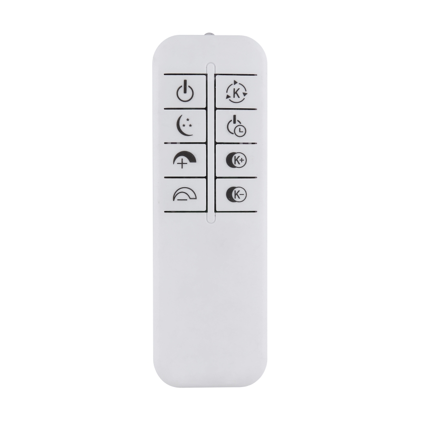 Globo - LED griestu gaismeklis ar regulējamu spilgtumu LED/60W/230V 3000-6500K Ø 55 cm melns + tālvadības pults