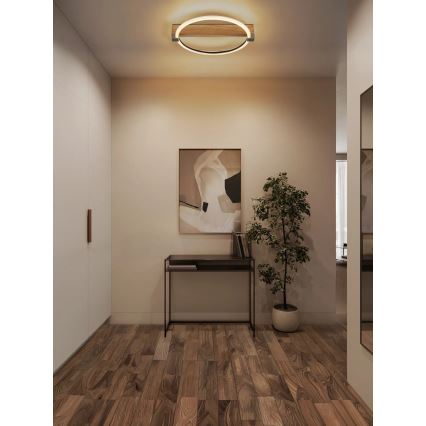 Globo - LED griestu gaismeklis LED/15W/230V 3000K 41,4x38 cm bēšs