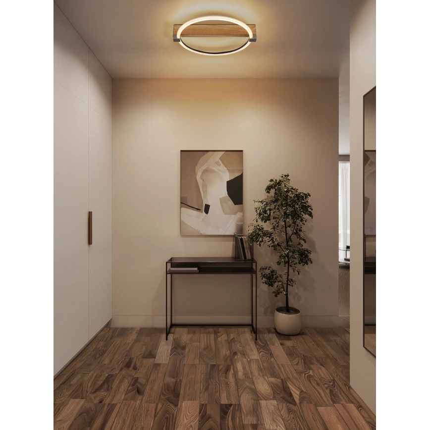 Globo - LED griestu gaismeklis LED/15W/230V 3000K 41,4x38 cm bēšs