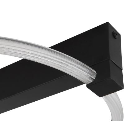 Globo - LED griestu gaismeklis LED/15W/230V 3000K 41,4x38 cm melns