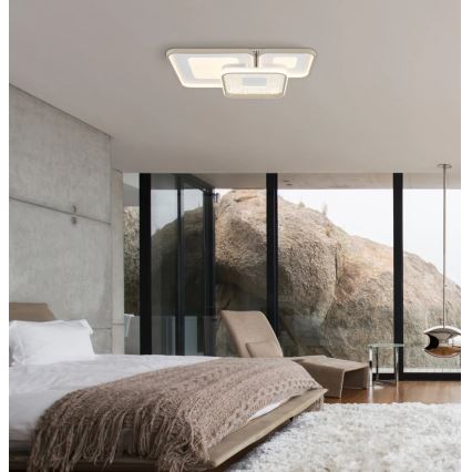 Globo - LED regulējams griestu gaismeklis LED/55W/230V 2700-6000K 65x45,5 cm + tālvadības pults