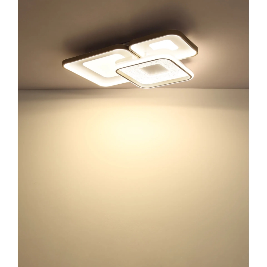 Globo - LED griestu gaismeklis ar regulējamu spilgtumu LED/55W/230V 2700–6000K 65x45,5 cm + ar tālvadības pulti